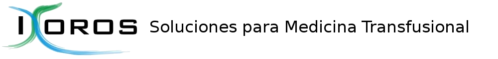 Ixoros - Soluciones Informáticas para Medicina Transfusional